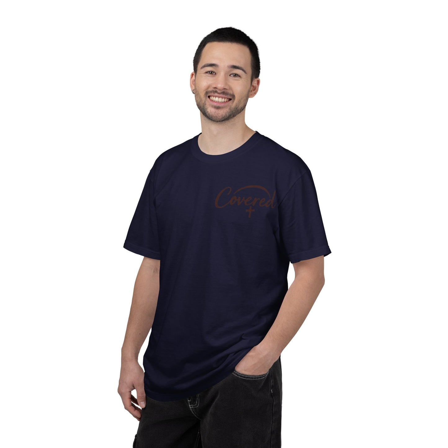 Faith Over Fear T‑Shirt — Covered Chest Graphic Christian Tee