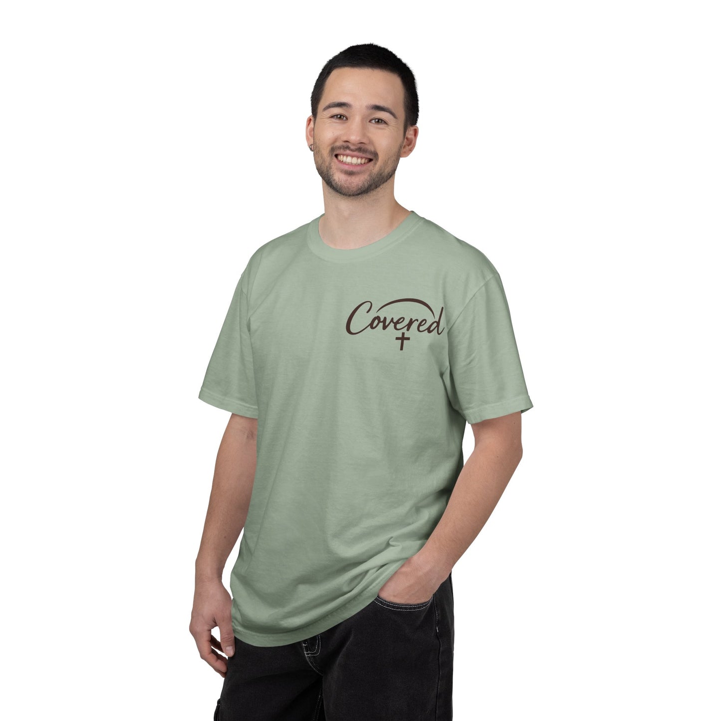 Faith Over Fear T‑Shirt — Covered Chest Graphic Christian Tee