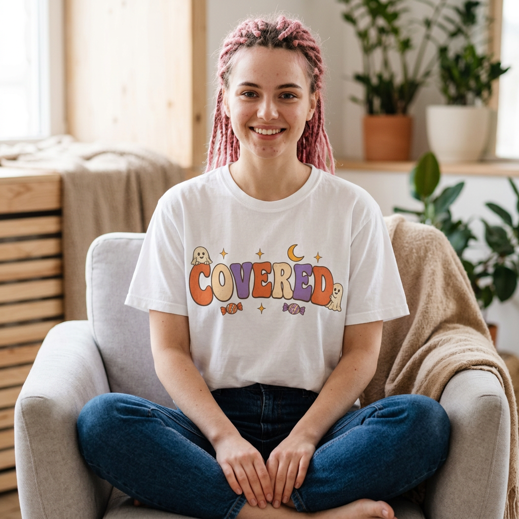 Covered Candy Ghosts T-Shirt