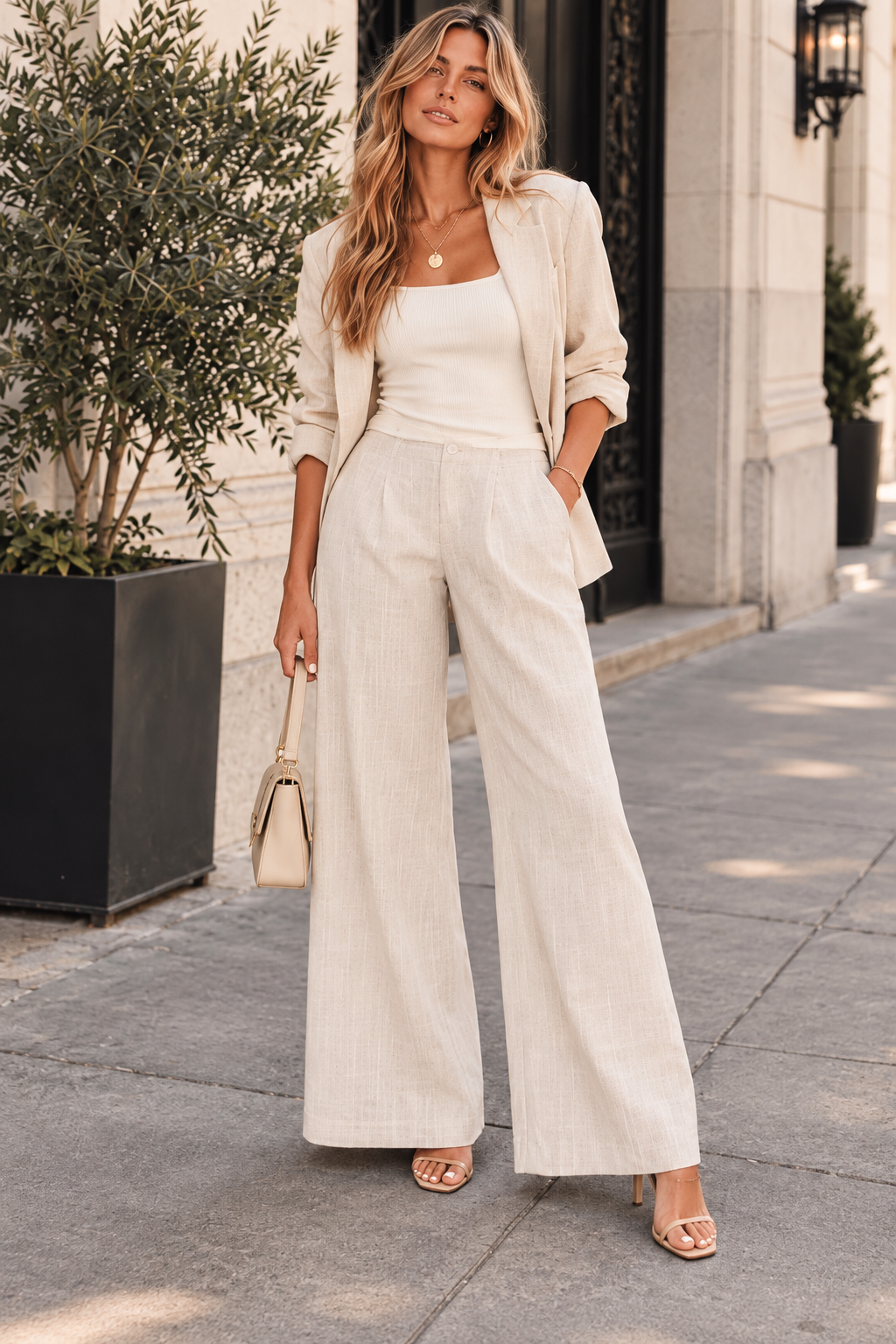 The Camille Wide-Leg Pants