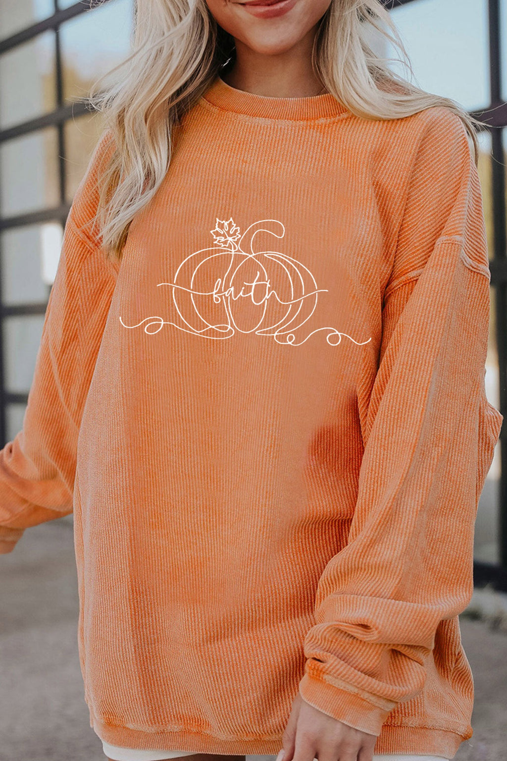 Faith & Fall Pumpkin Sweatshirt
