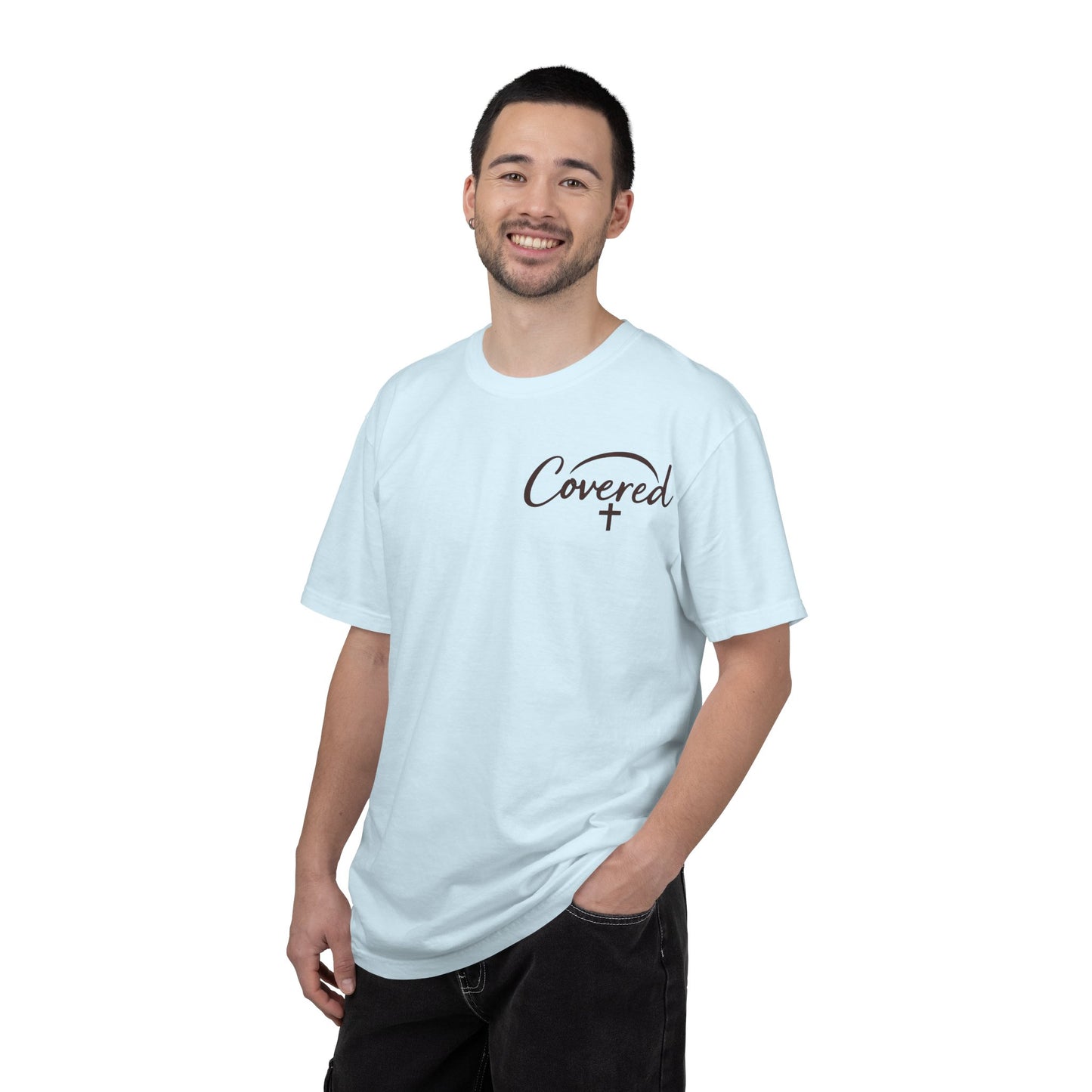 Faith Over Fear T‑Shirt — Covered Chest Graphic Christian Tee
